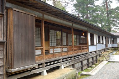 Japonya 'nın geleneksel Japon mimarisi Kyoto, Japonya