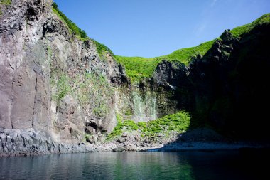 Deniz kıyısının güzel manzarası 