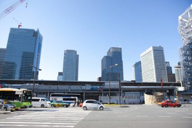 şehir arkaplanı, modern şehir manzarası 