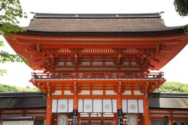 Eski geleneksel Asyalı mimari detayı