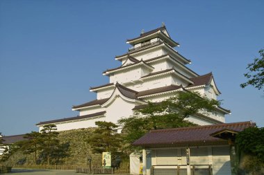 Fukushima 'nın Aizuwakamatsu' sunda ünlü gezi yeri 