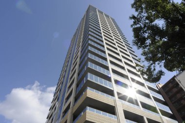 Güzel şehir manzarası, şehir arkaplanı 