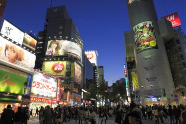 Şehir manzarası gökdelenler, şehir geçmişi, Japonya