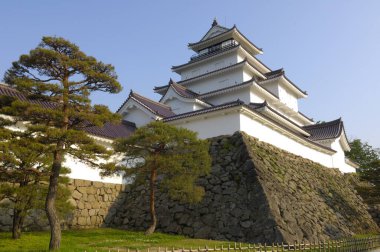 Fukushima 'nın Aizuwakamatsu' sunda ünlü gezi yeri 