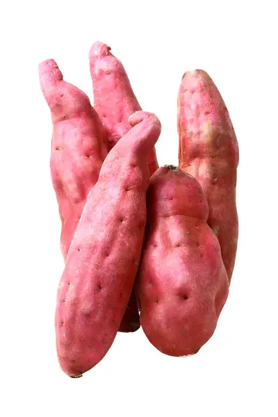 Sweet Purple Potatoes Background Close — Stock Photo, Image