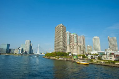 Modern şehir silueti güzel manzara, kentsel zemin 