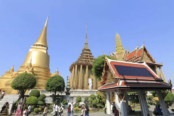 Wat Phra Kaew Bangkok Thailand Sacred Temple Part Thai Grand — Stock Photo, Image