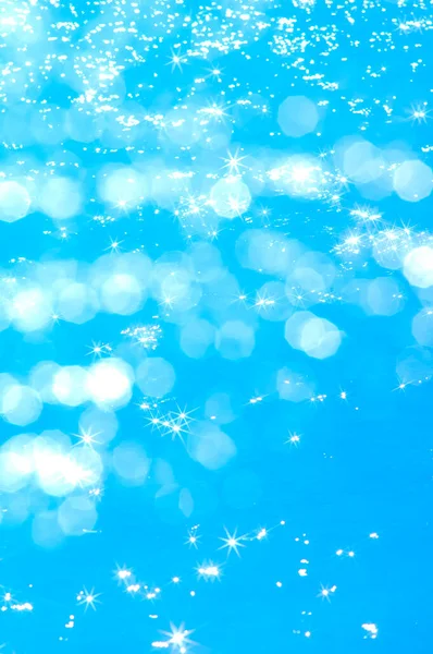 Abstract Blauw Water Met Verlichting Achtergrond — Stockfoto