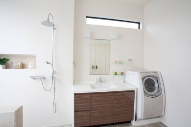 modern hafif banyo iç tasarımı  