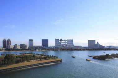 Modern şehir manzarası, şehir arka planı 