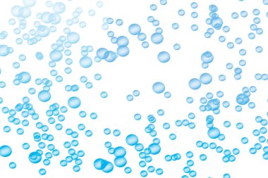 bubbles seamless background with bubbles