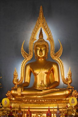Altın Buda heykeli tapınakta, Tayland 'da