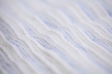 beyaz ve mavi kumaş kumaş dokusu arkaplanı. 