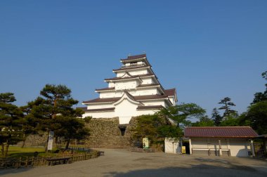 Fukushima 'nın Aizuwakamatsu' sunda ünlü gezi yeri 