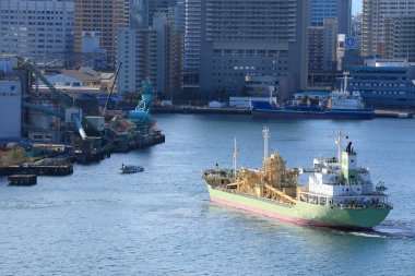 Modern şehir manzarası, şehir arka planı 