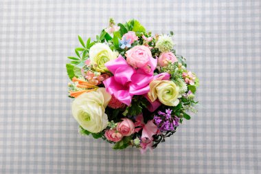 Güzel çiçekler, yakın görüş, doğa konsepti.