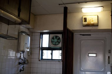 Asyalı tational apartman detayı görünümü