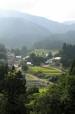 shirakawa 'nın manzarası - Japonya' ya git