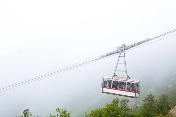 Cable Car People Air — Stock Photo, Image
