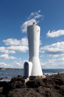 Gündüz feneri manzarası