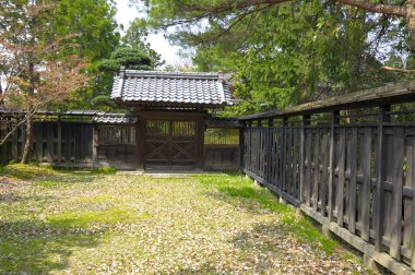 the japanese garden at kyoto japan
