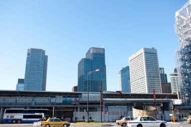 şehir arkaplanı, modern şehir manzarası 