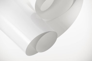 soyut beyaz ve gri arkaplan geometrik şekilli modern tasarım arka planı. 