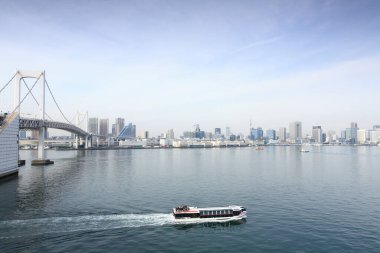 Modern şehir manzarası, şehir arka planı 