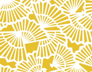 Vantilatör şekilli soyut desen