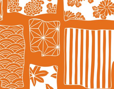 Klasik duvar kağıdı arka planı, çiçek dokusu 