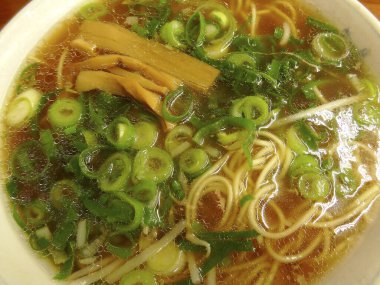 Lezzetli Asya mutfağının yakın görüntüsü