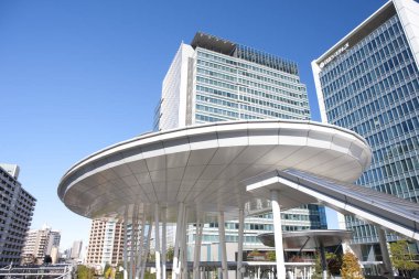 Tokyo City, Japonya 'daki modern gökdelenler