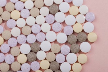 Hap deseninin yakın çekimi, tıbbi arka plan 