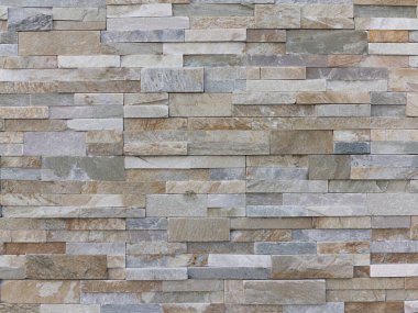 Taş duvar arkaplanı. Dekoratif taşların dokusu 