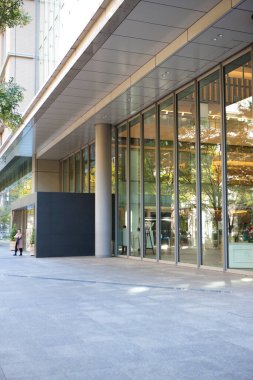 Tokyo, Japonya 'daki iş alanı ve ofis binaları