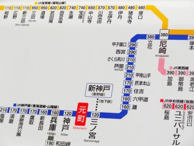 Metro istasyonlarının haritasını kapat