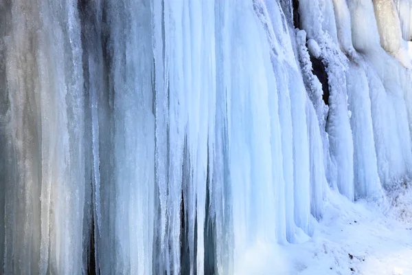 Szenische Aufnahme Der Schönen Verschneiten Landschaft Als Hintergrund — Stockfoto