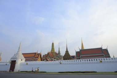 Büyük Saray Bangkok 'un manzarası