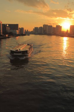 güzel şehir gökyüzü manzarası, kentsel arka plan konsepti 