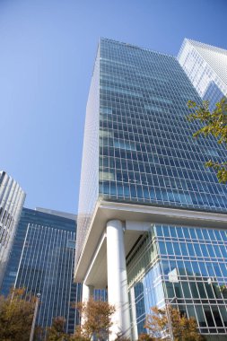 şehir arkaplanı, modern şehir manzarası 