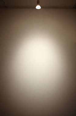 Soyut arkaplanda ışık lambası