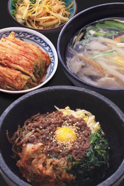 Ağız sulandıran Asya lezzetlerine yakın çekim açısı