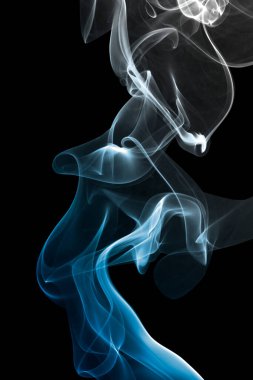 siyah arka plan arka ışık duman          