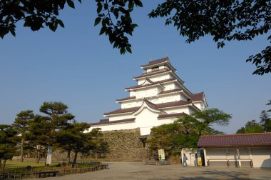 Fukushima 'nın Aizuwakamatsu' sunda ünlü gezi yeri 