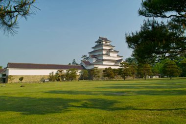 Fukushima 'nın Aizuwakamatsu' sunda ünlü gezi yeri 