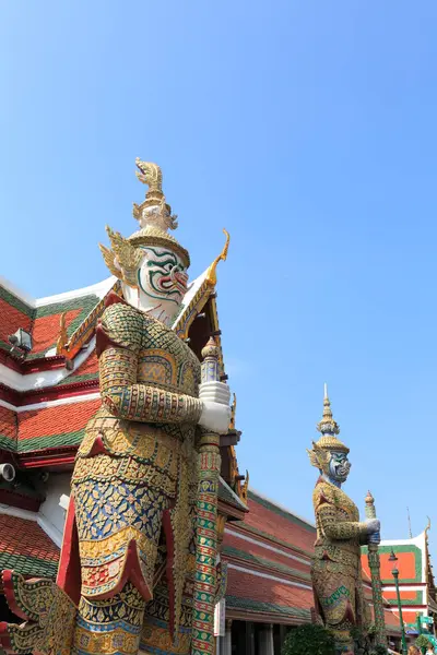 Wat Phra Kaew Bangkok Thailand Sacred Temple Part Thai Grand — Stock Photo, Image