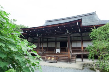 Japonya 'daki güzel Japon evi.