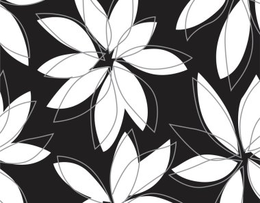 soyut çiçekler pürüzsüz desen, arkaplan