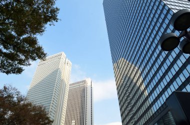 güzel kentsel arka plan şehir manzarası 