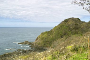 Deniz kıyısının güzel manzarası